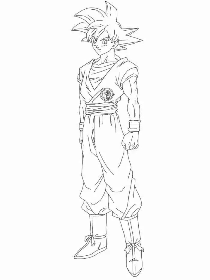 Ultra instinct goku coloring pages from goku coloring pages pdf super coloring pages avengers coloring pages monster coloring pages