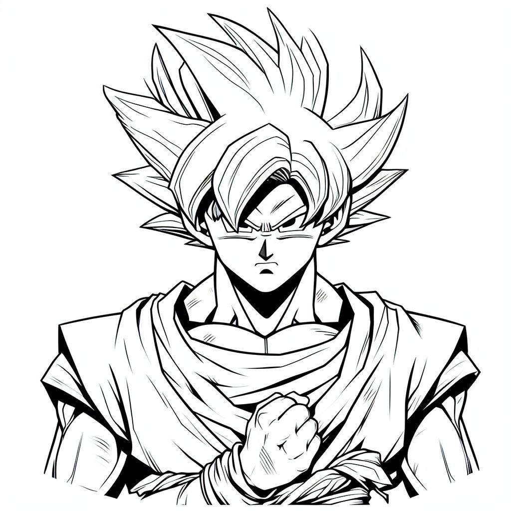 Goku drawing