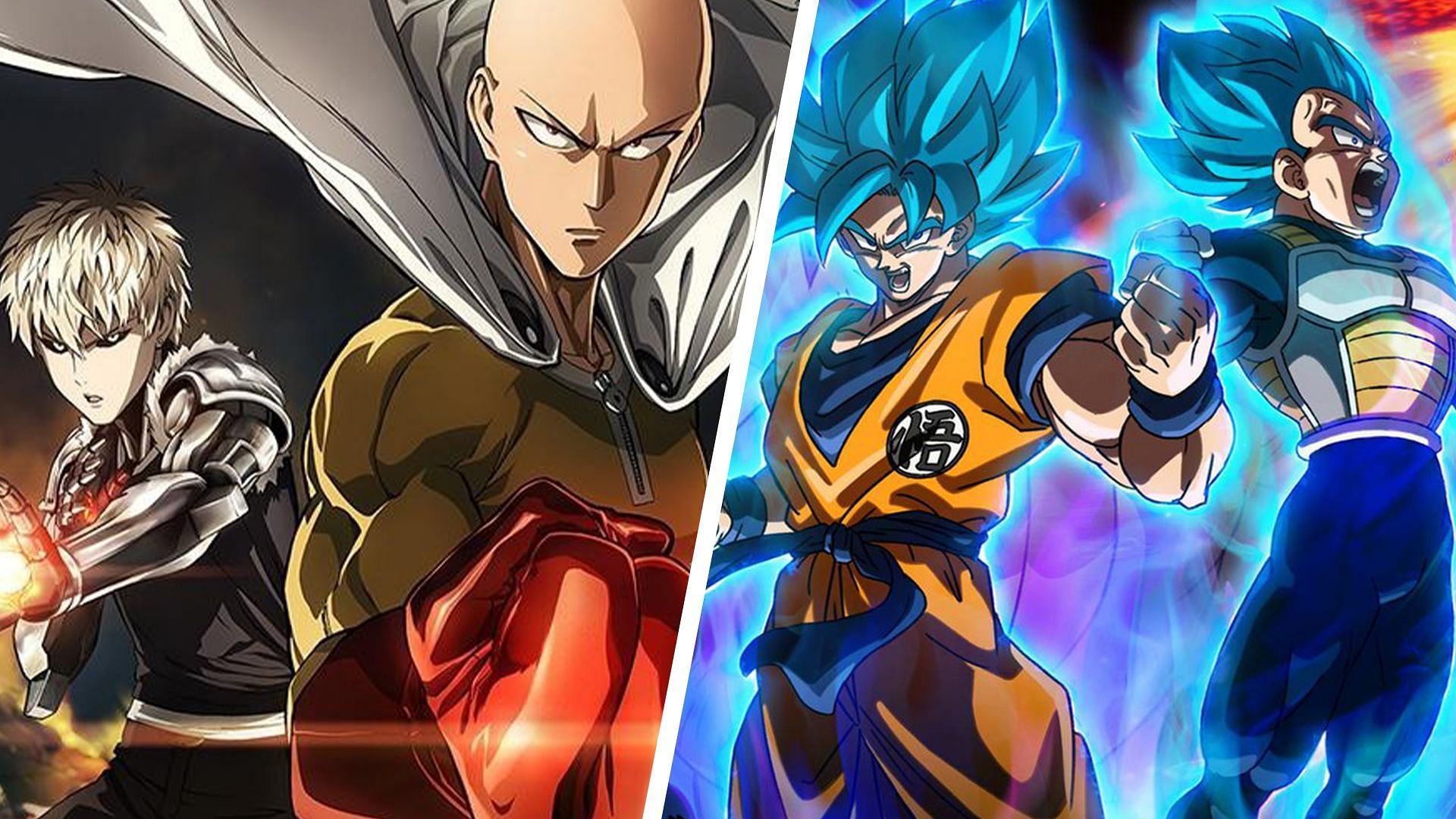 Dragon ball meets one punch man in jaw