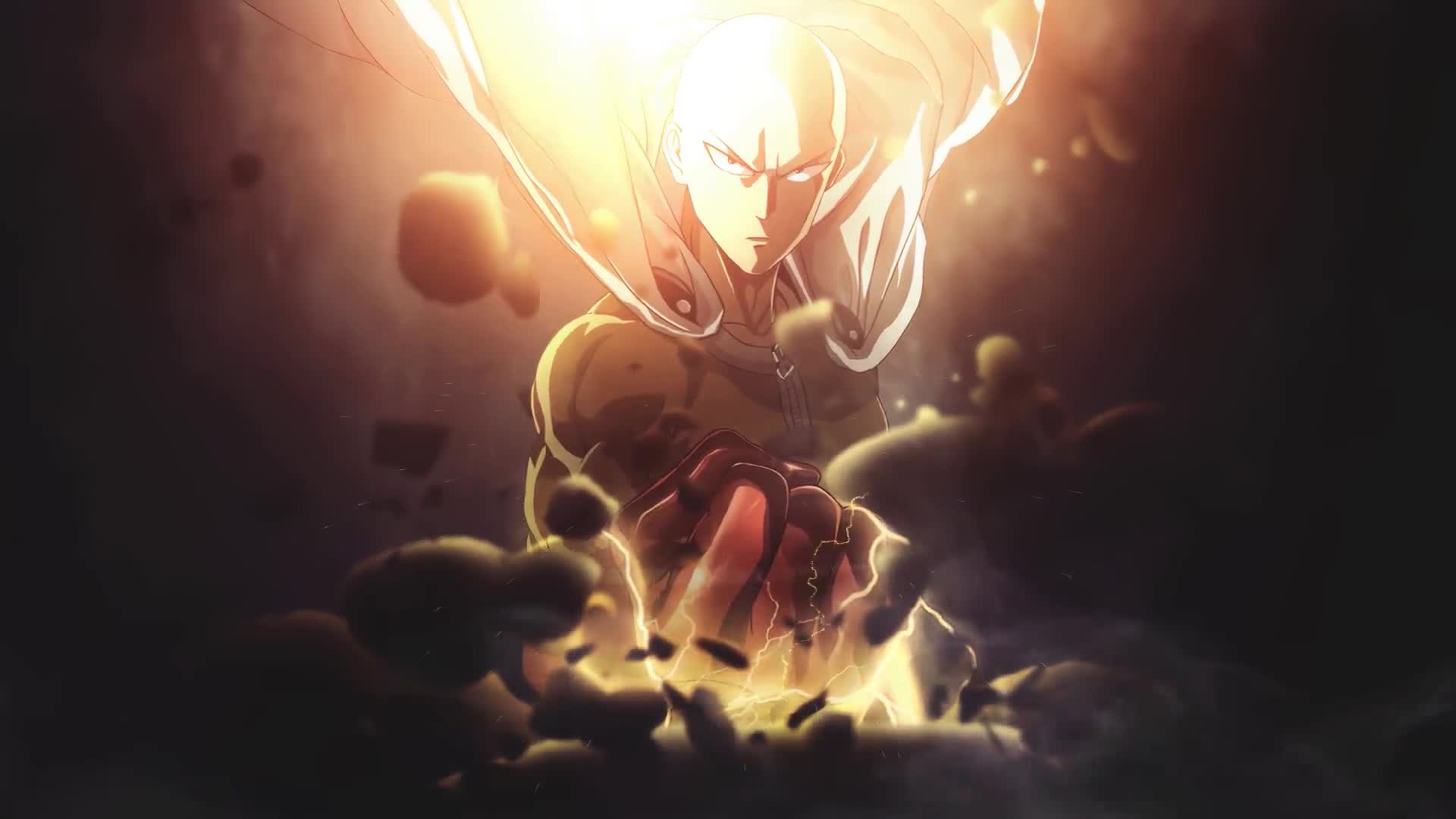 Saitama big fist one punch man k