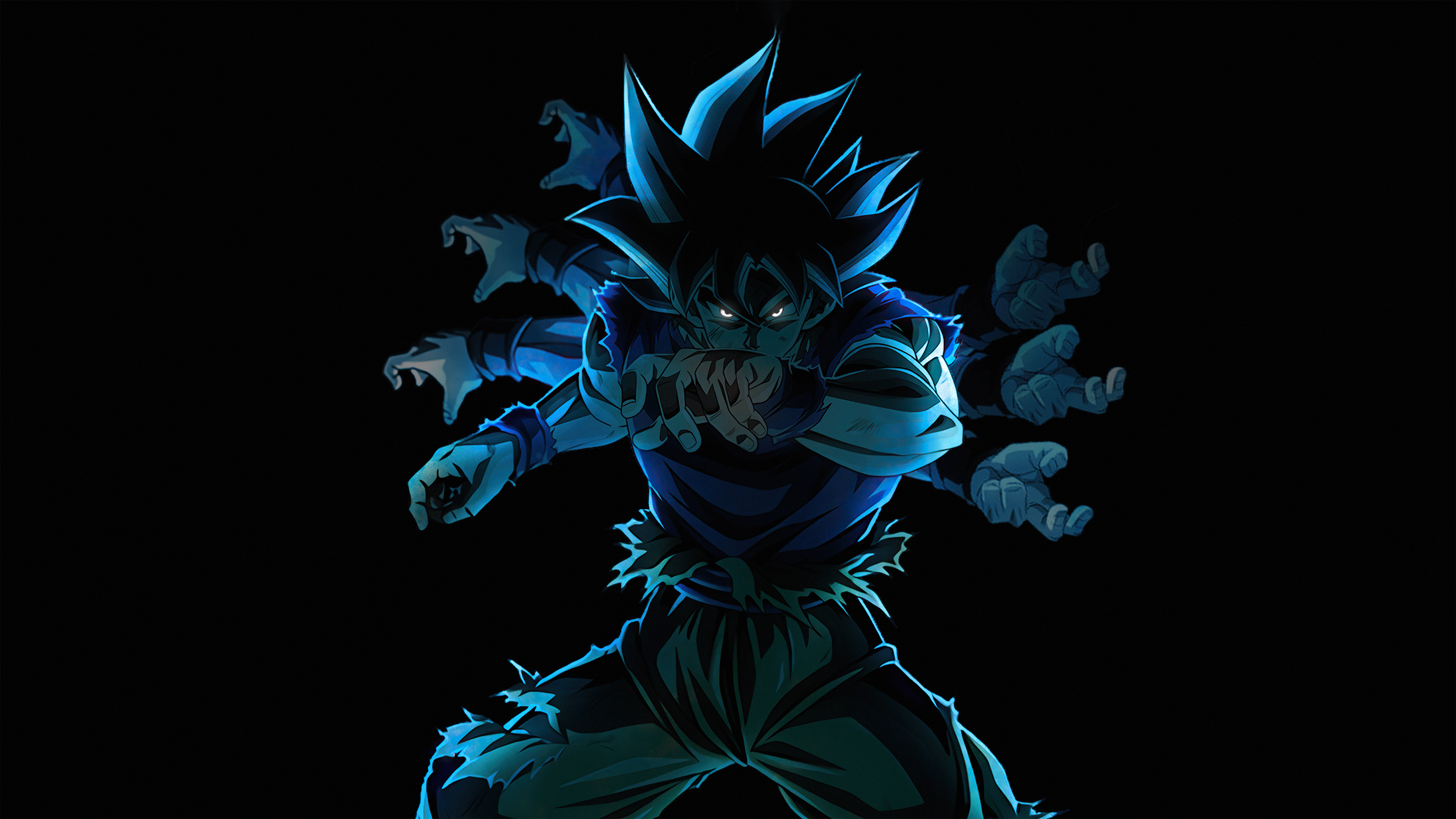 Dragon Ball Super Saiyan Goku UHD 8K Wallpaper