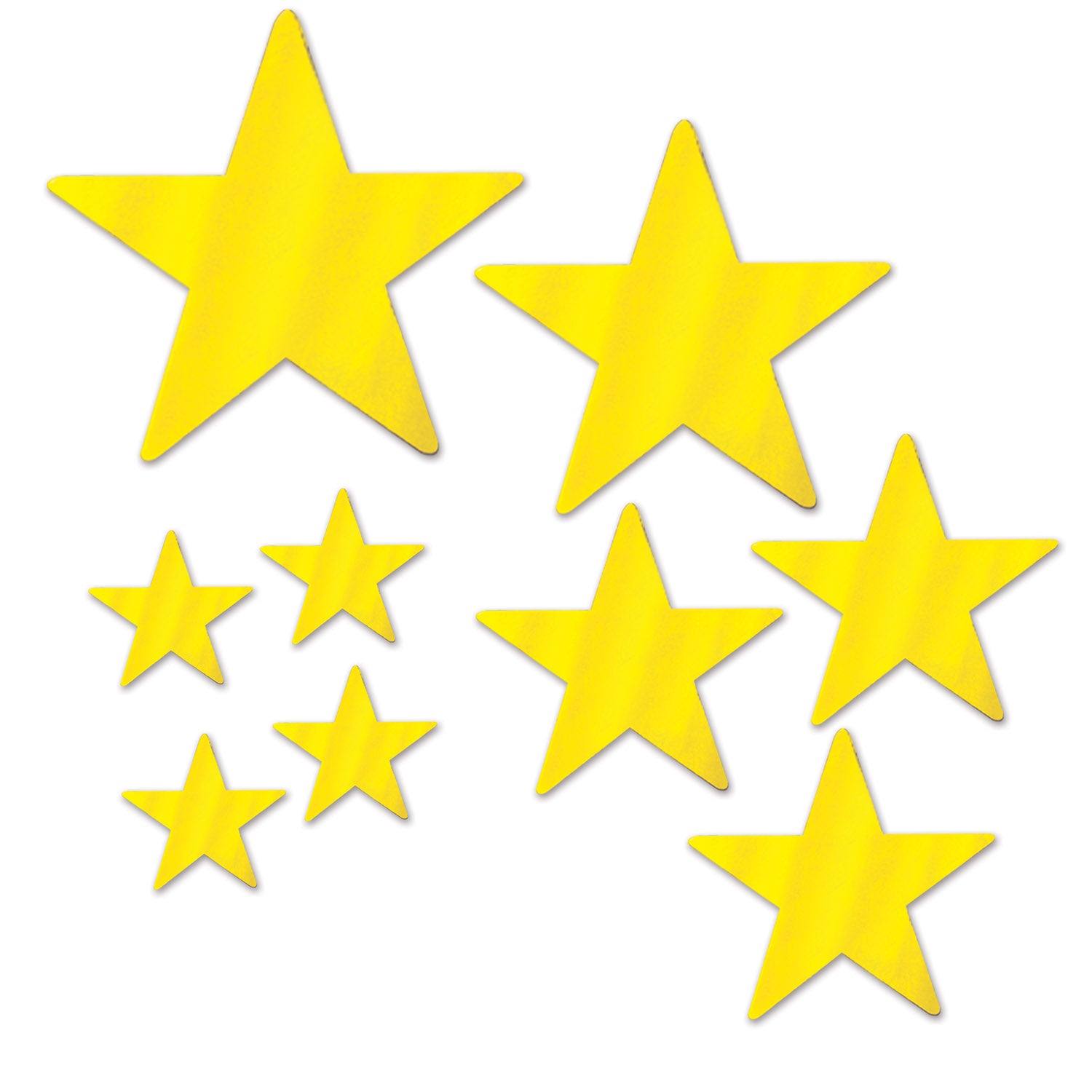 Beistle jumbo foil party star cutout