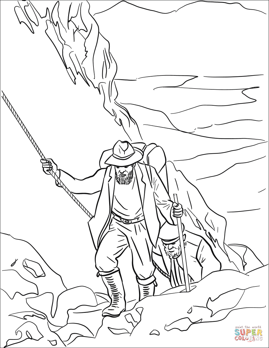 Klondike gold rush coloring page free printable coloring pages