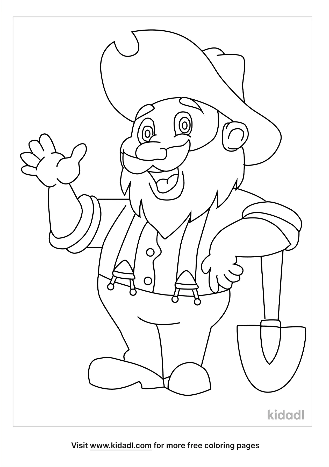 Free gold rush coloring page coloring page printables