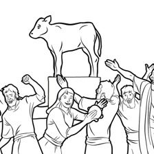 Best golden calf ideas golden calf sunday school crafts bible class