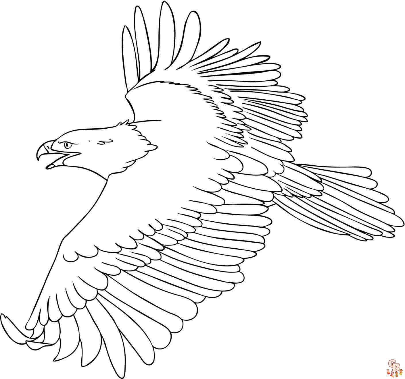 Eagle coloring pages