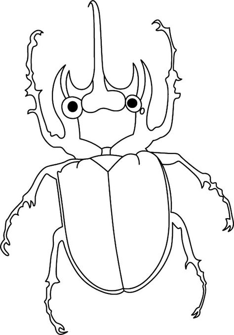 Beetle coloring pages eas coloring pages beetle coloring pages for ks