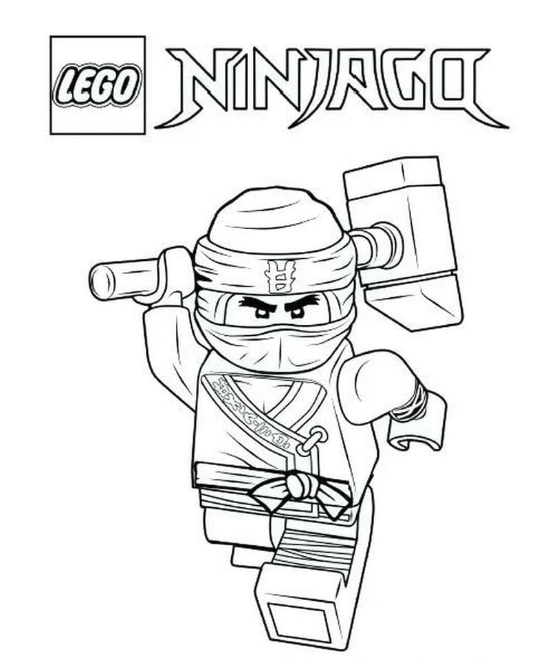 Ninjago coloring pages