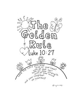 The golden rule activity booklet luke golden rule activities bible lessons bible for kids