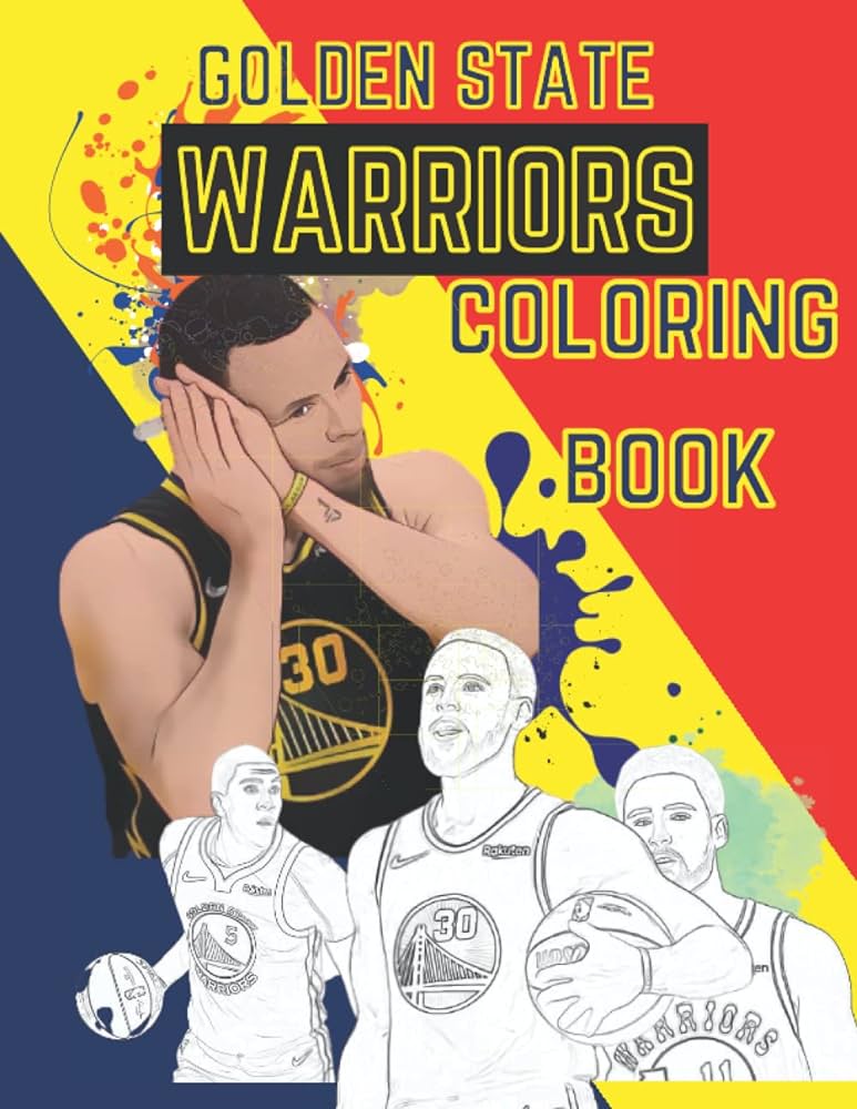 Warriors coloring book