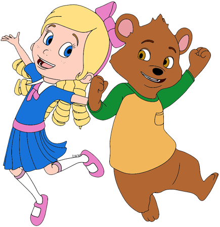 Goldie and bear clip art png images disney clip art galore