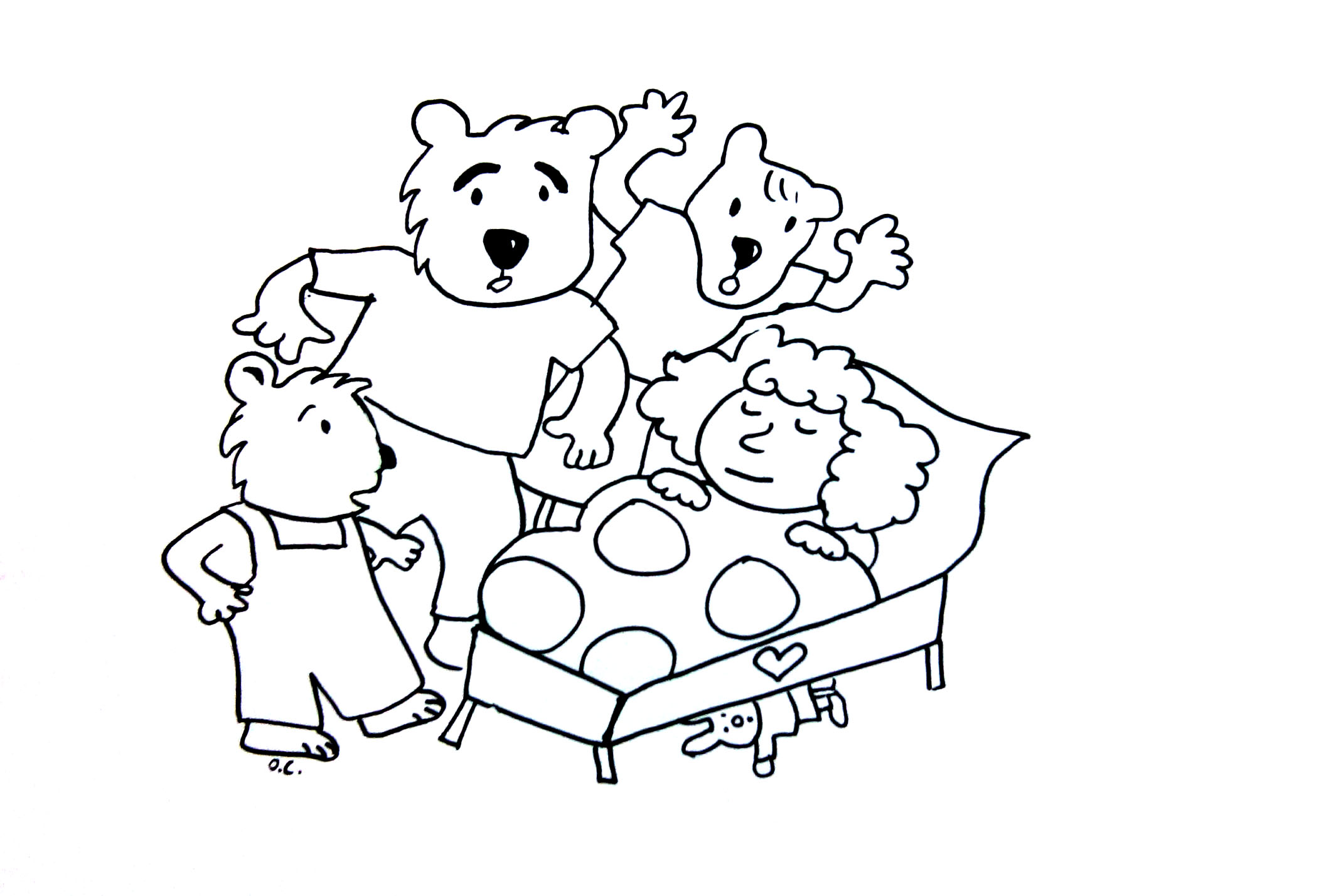 Goldilocks and the tree bears