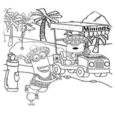 Best golf coloring pages for your little one