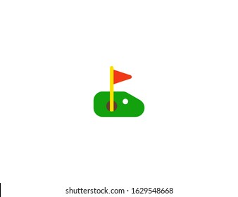 Golf emoji stock photos and pictures