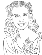 Gone with the wind coloring pages free coloring pages