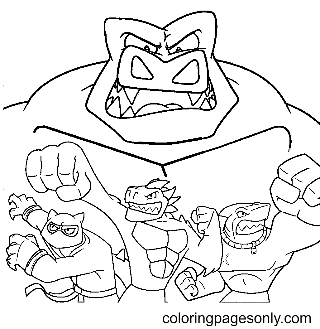 Goo jit zu coloring pages printable for free download