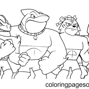 Goo jit zu coloring pages printable for free download