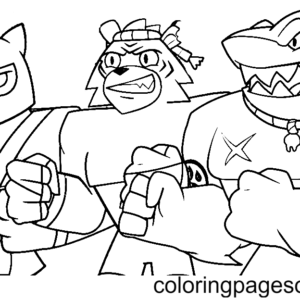 Goo jit zu coloring pages printable for free download