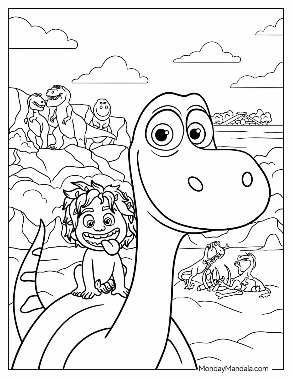 Pixar coloring pages free pdf printables