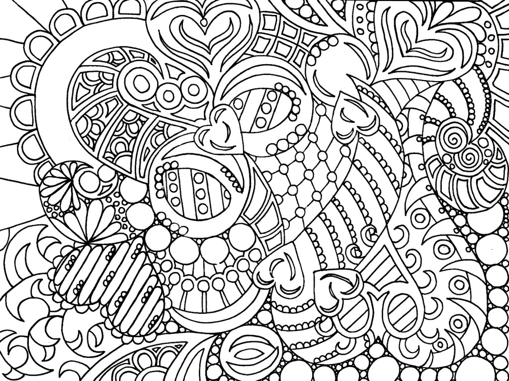 Hard coloring pages for adults