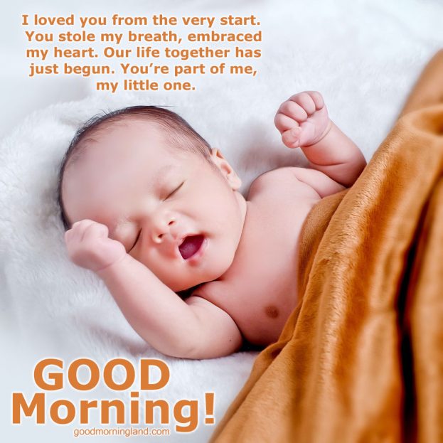 Most innovative good morning baby images