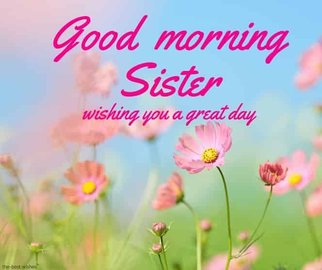 Lovely good morning wishes for sister hd images and greetings good morning sister good morning sister quotes good morning sister images