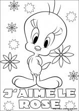 Tweety coloring pages on coloring