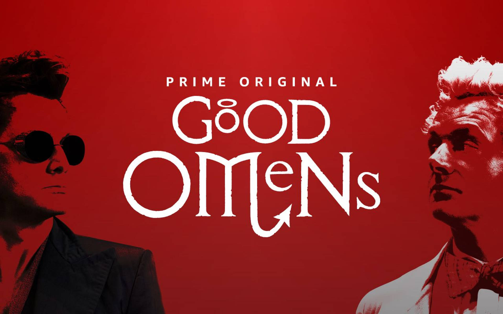 Good omens. Good Omens плакат. Good Omens заставка. Good Omens афиша. Good Omens обои на рабочий стол.