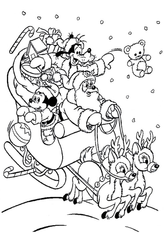 Presents coloring pages