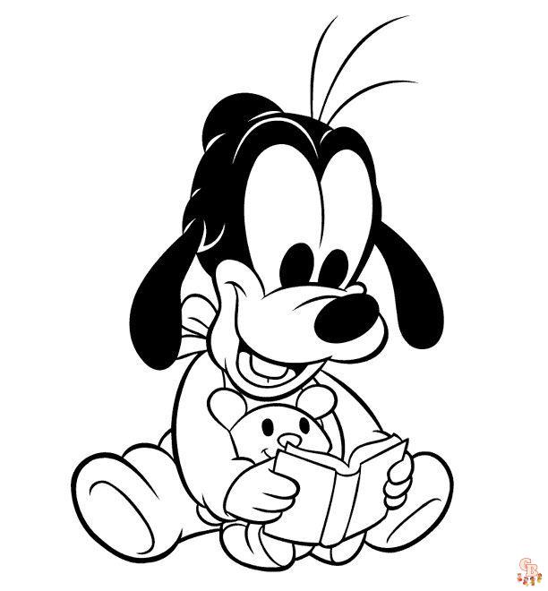 Free mickey mouse coloring pages for kids