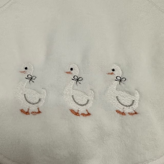 Mini goose machine embroidery design