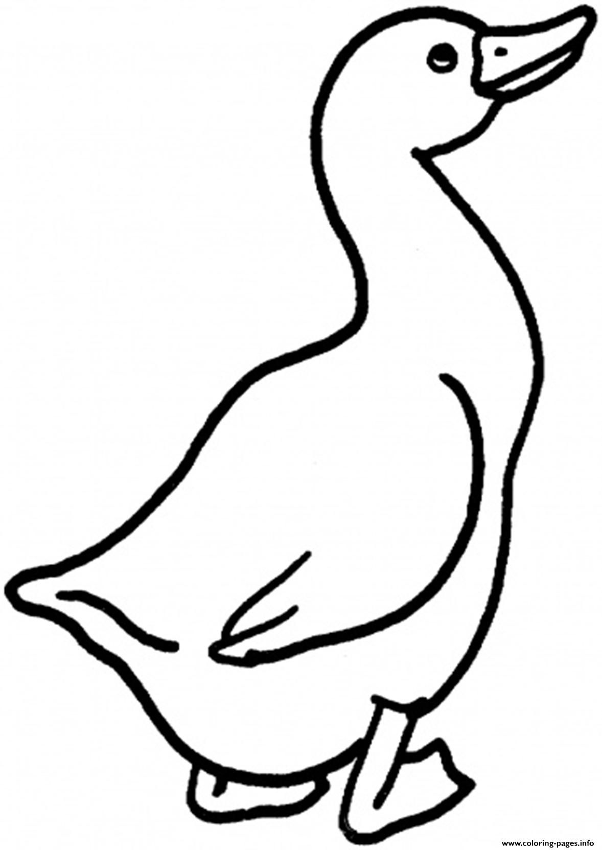 Print goose printable animal s for childrenae coloring pages farm animal coloring pages bunny coloring pages animal coloring pages