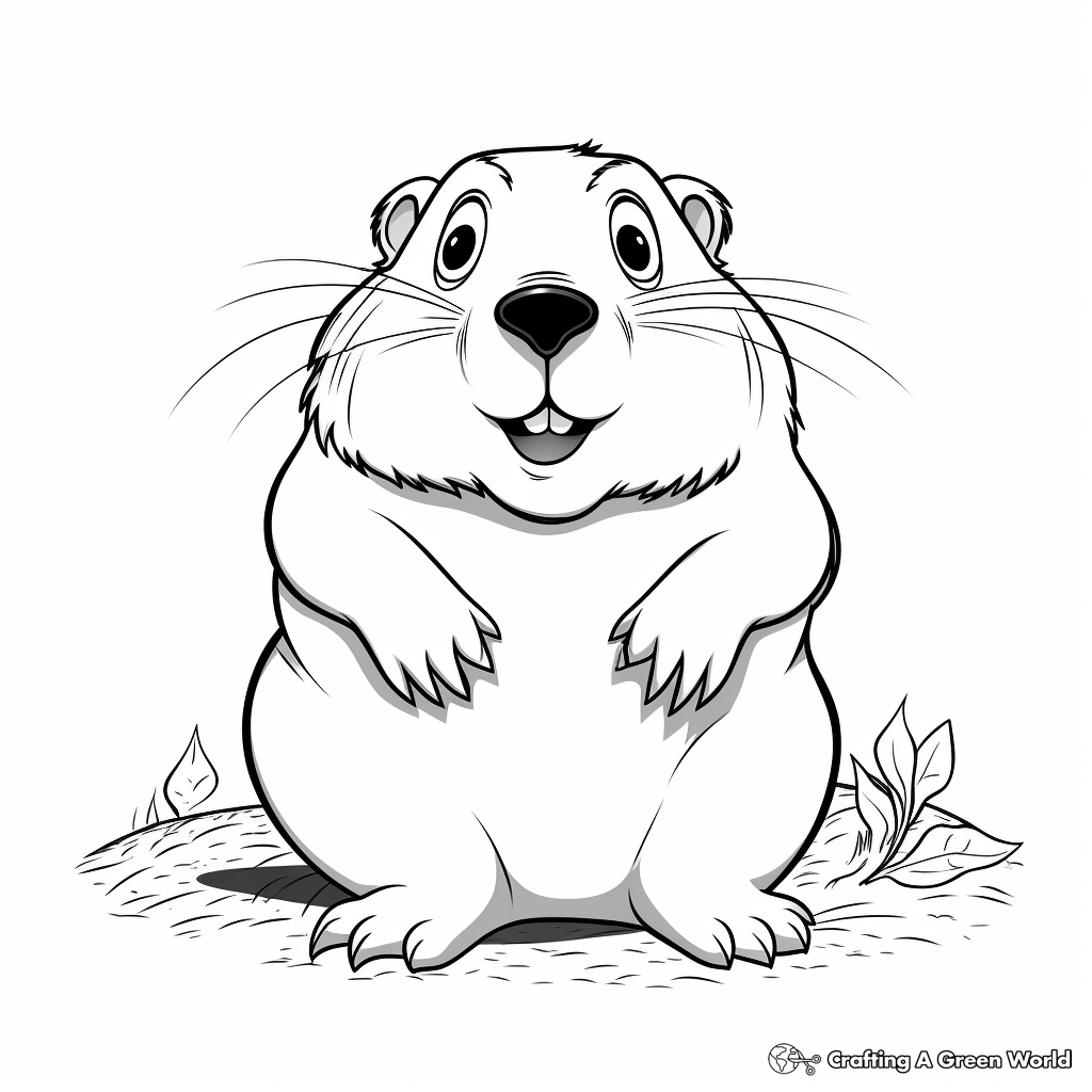 Gopher coloring pages