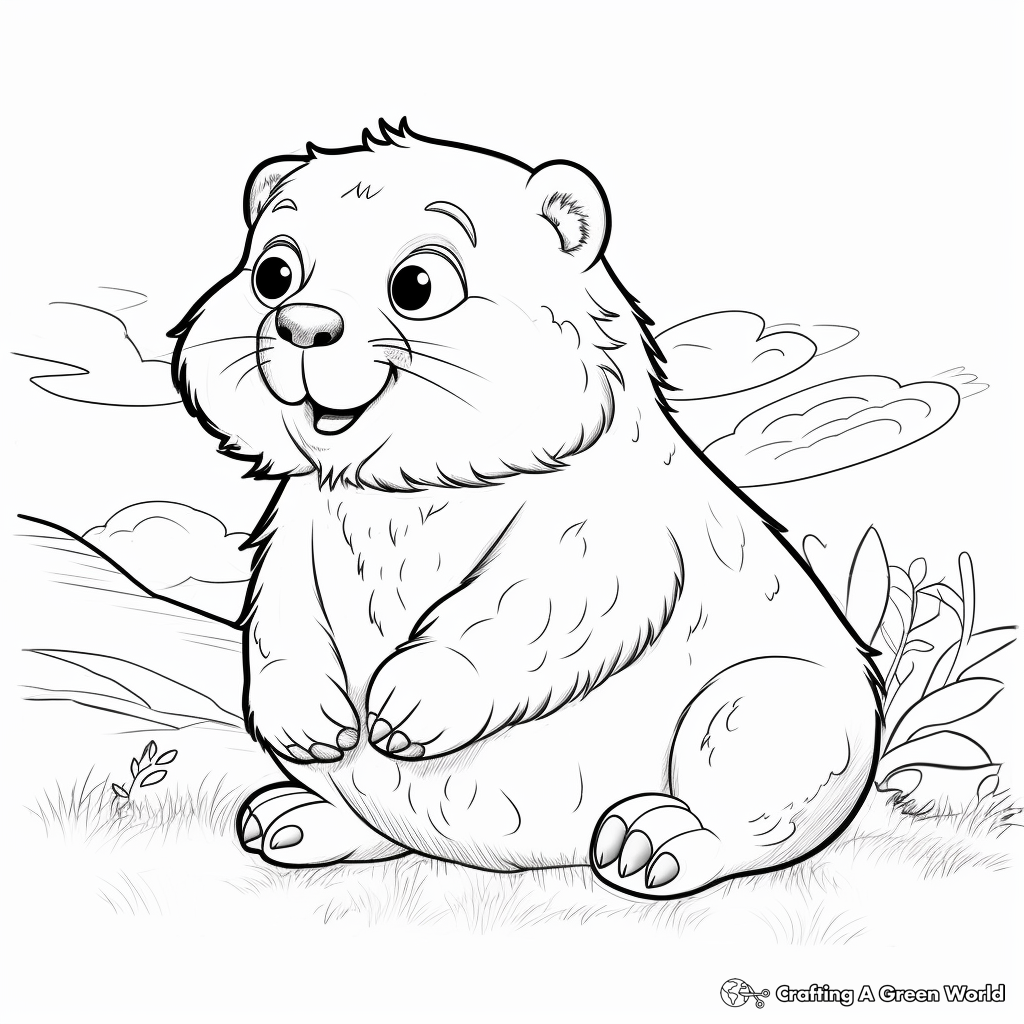 Gopher coloring pages