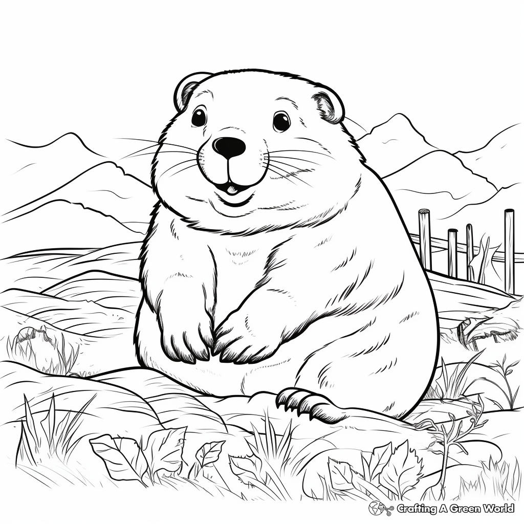 Gopher coloring pages