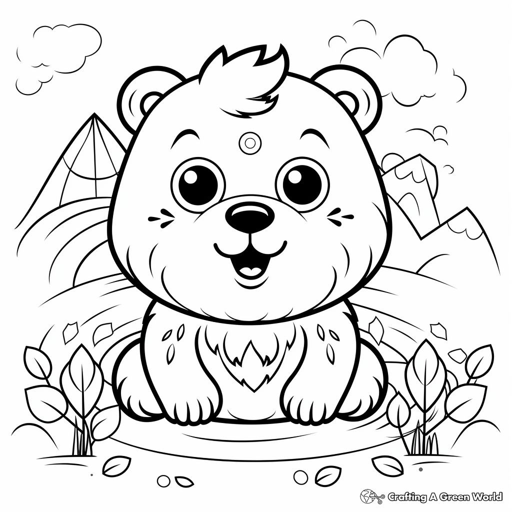 Gopher coloring pages