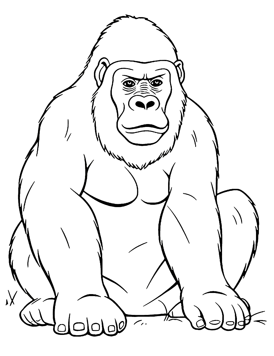 Animal coloring pages free printable sheets