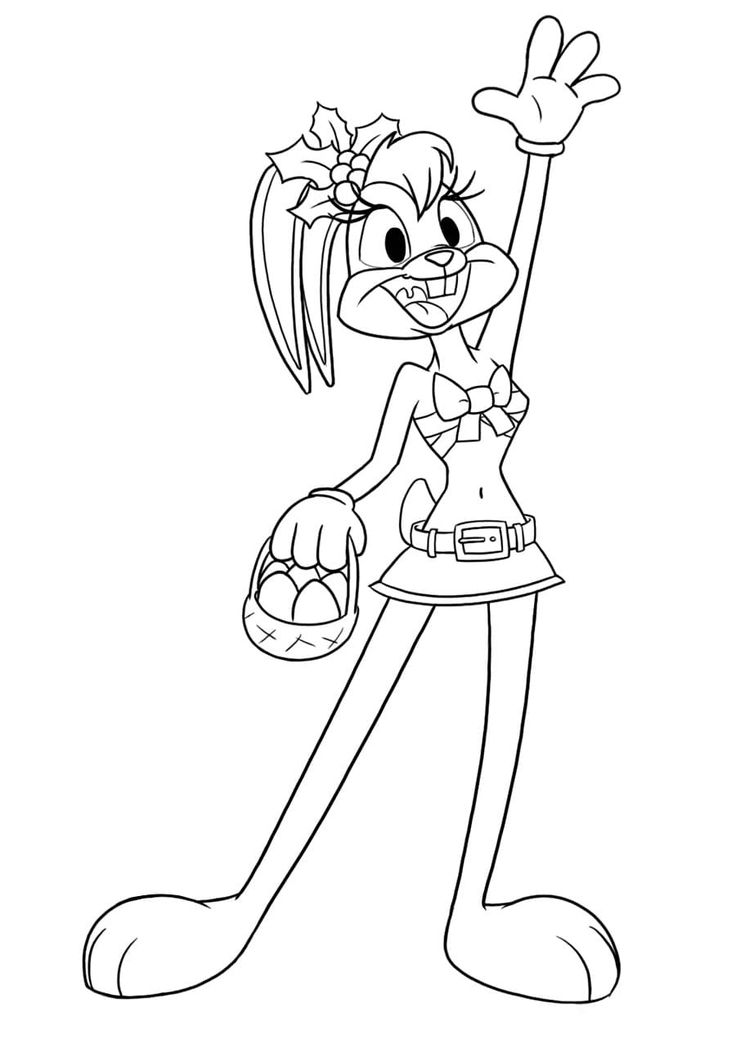 Looney tunes coloring pages