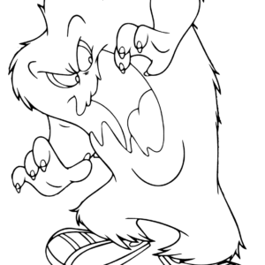 Looney tunes characters coloring pages printable for free download