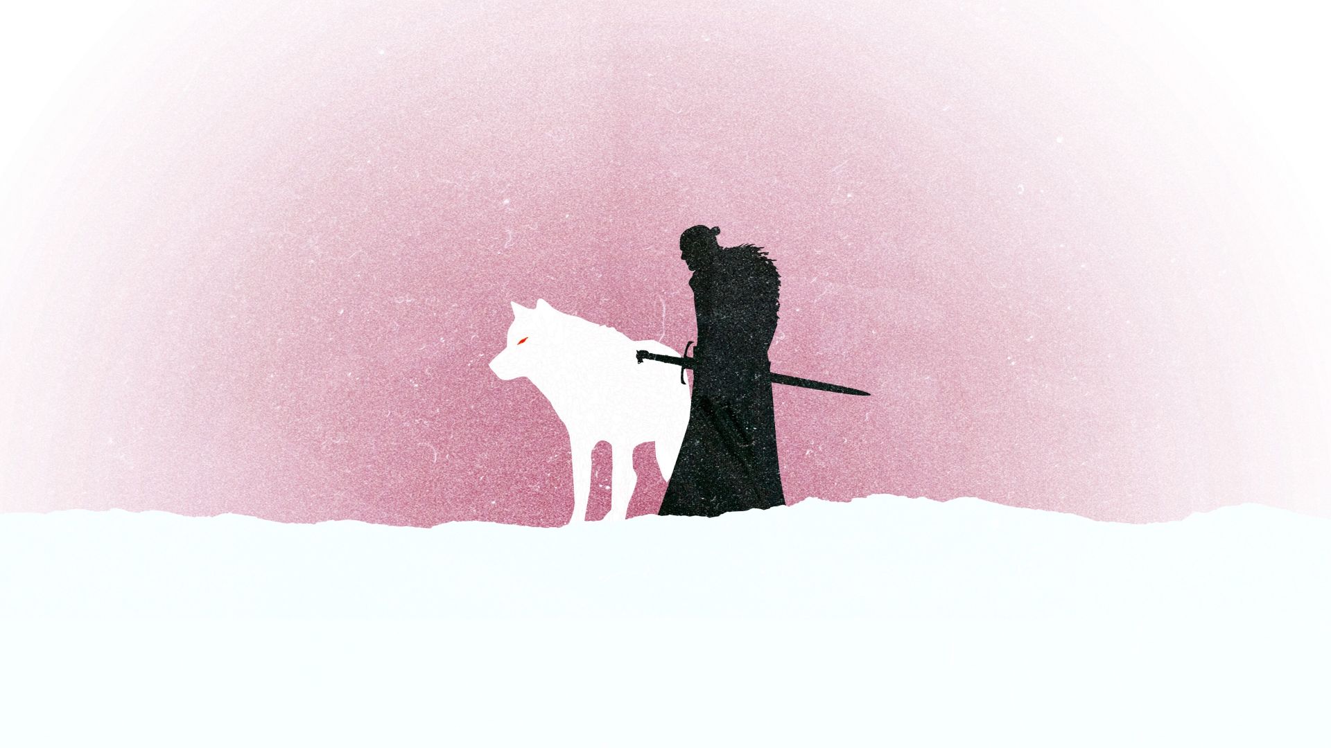 Game of thrones minimal artwork wallpaper