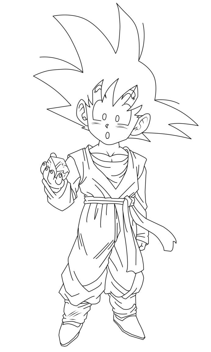 Kid goten dragon ball image dragon ball z dragon ball artwork