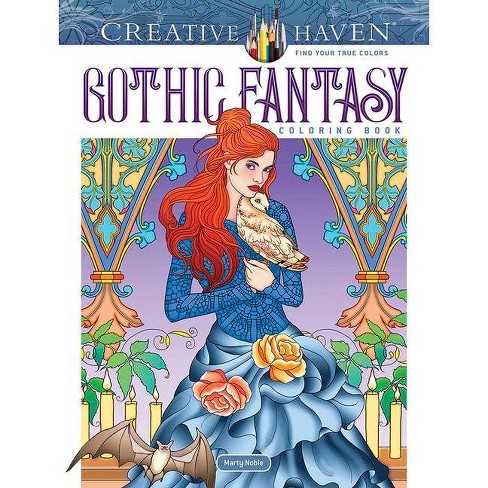 Creative haven gothic fantasy coloring book