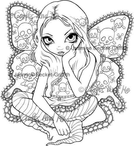 Gothic fairies coloring pages sketch coloring page fairy coloring pages fairy coloring skull coloring pages