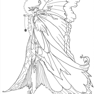 Gothic coloring pages printable for free download