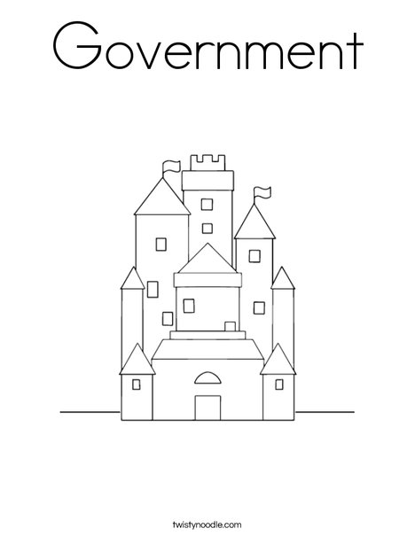 Government coloring page