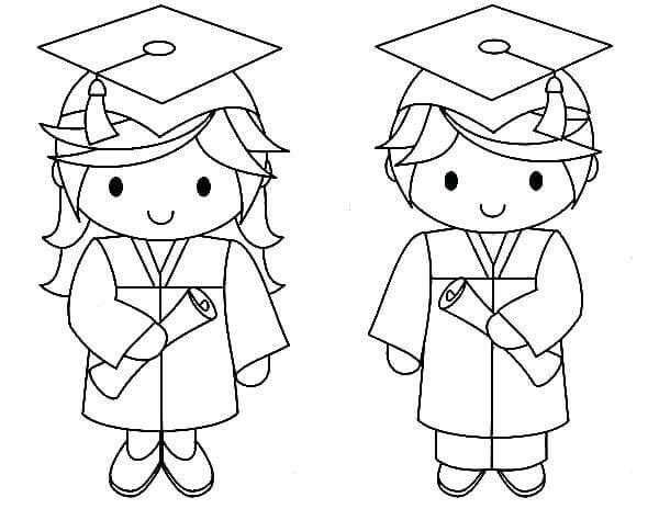 Kindergarten graduation coloring pages pdf