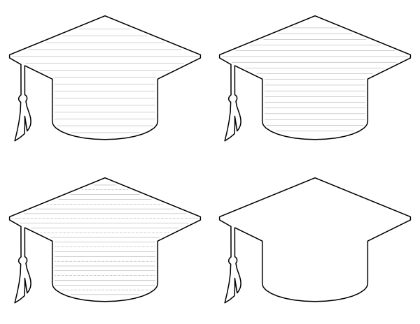 Free printable graduation cap