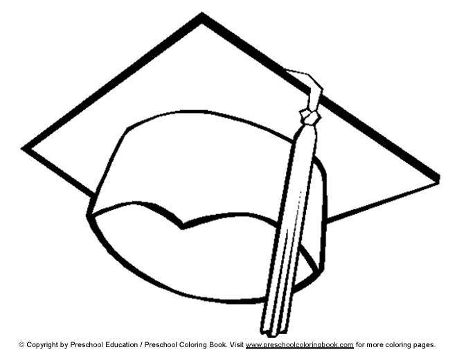 Www graduation coloring page