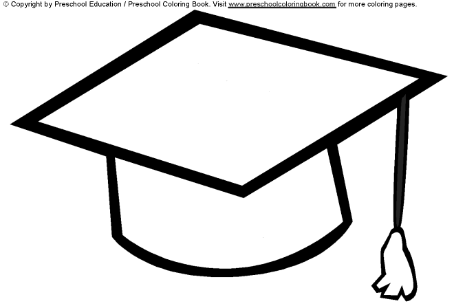 Www graduation coloring page