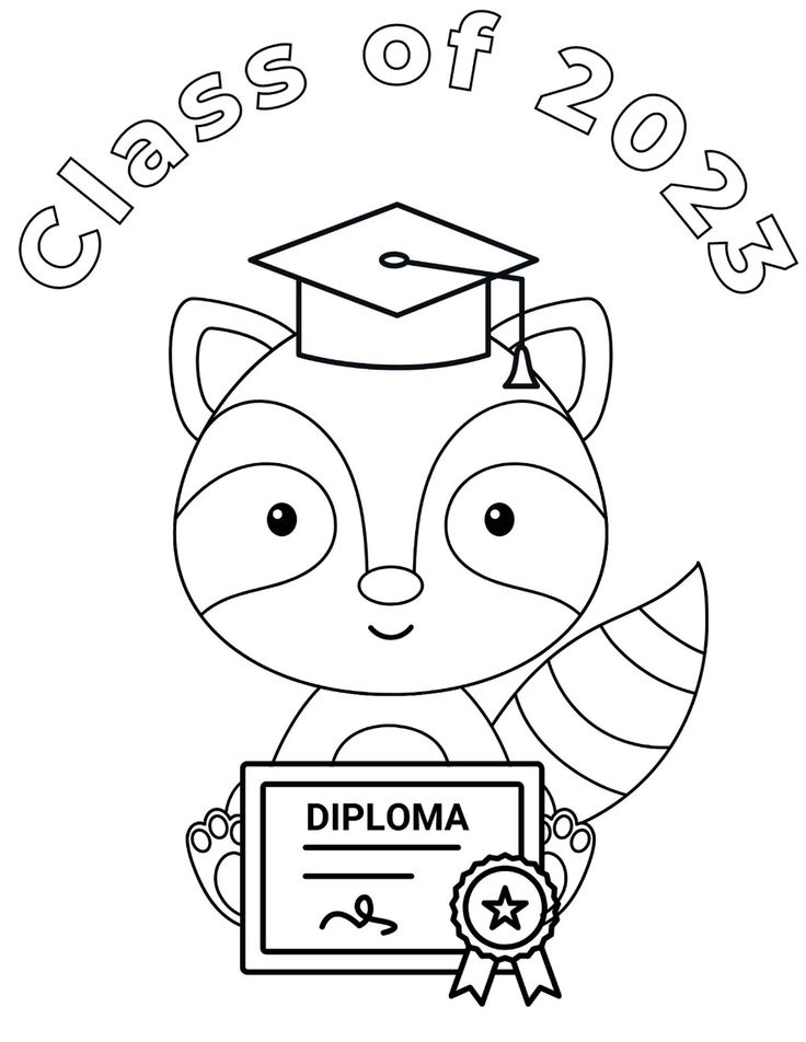 Graduation coloring pages graduation pdf graduation printables graduation coloring sheets class of coloring pages end of school